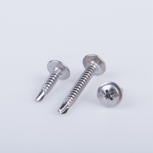 Truss Head Cross Recessed Stainless Steel Self Drilling Screw 