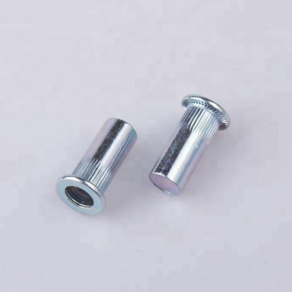 Flat Head Large Round Galvanized Blind Tubular Metal Rivets 