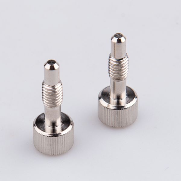 Custom stainless steel torx drive knurled hand tighten thumb screw 