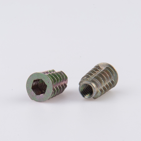 Factory Price Zinc Alloy D Hex Socket Drive Locking Insert Nut