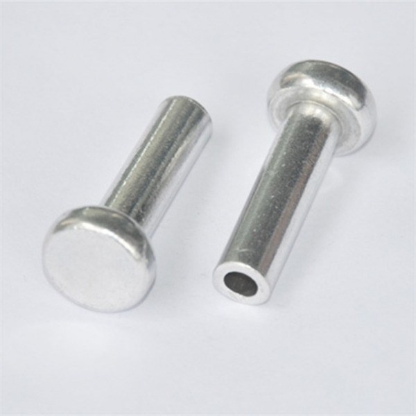 Round Head Aluminum Material Tubular Rivet For Roller Skates 