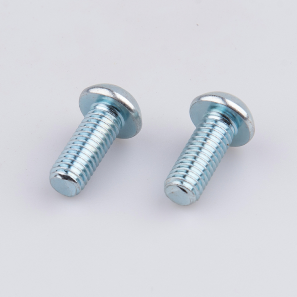 Zinc Coated Hex Socket Buttom Head Machine Thread Furniture Screw