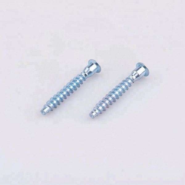  7X10mm Pozi Drive Flat Head Hexagon Countersunk Zinc Plated Confirmat Screws For Furniture Wood 95