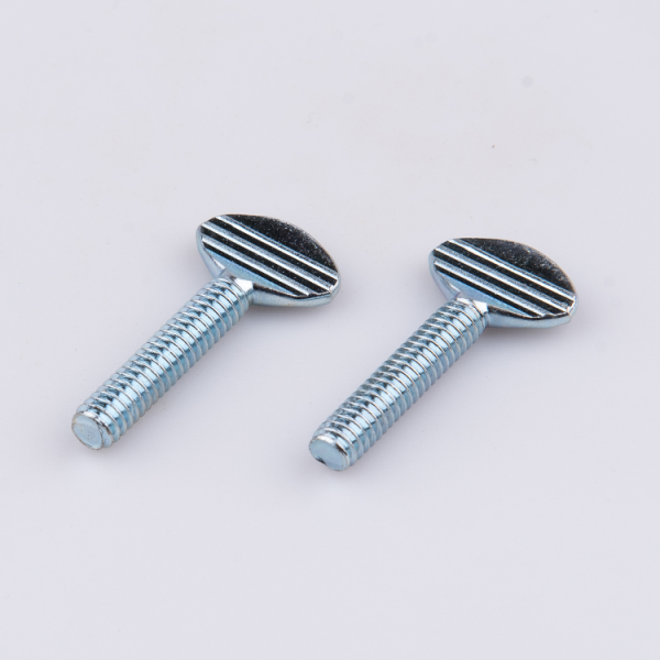 China manufacturers galvanized metric racket head thumb screw 