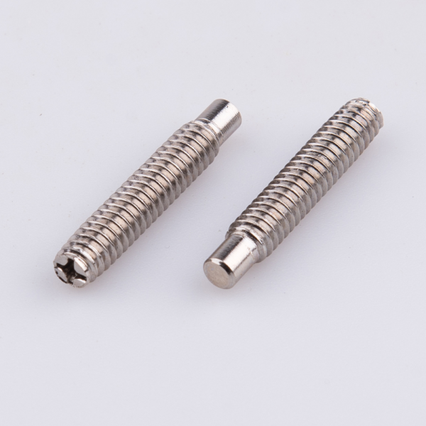 Custom nickel plated phillips head dog point set screw in Dongguan 