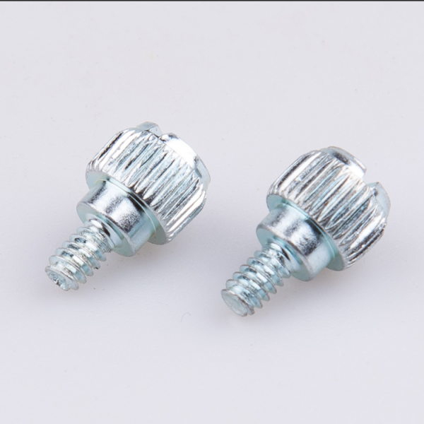 Carbon Steel Phillips Slotted Head Shoulder Thumb Screw With Zinc Coated 